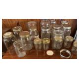 17+/- Canning Jars/Jars