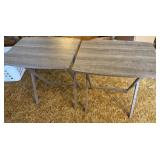2 Folding TV Trays