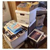 8+/- Boxes of Books/Cookbooks