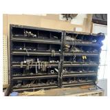 (2) 2 ft. Metal Organizers and Contents