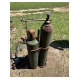 Old Oxy-ace Torch, Cylinders and Regulators