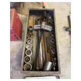 Large Sockets, Ratchet, Breaker Bar, etc
