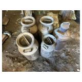 5 Milk Cans