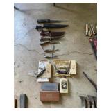 Buck, Old Timer, American Angler Knives, etc.