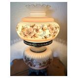 Large Vintage Hurricane Lamp