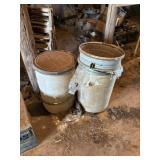 Barrels of Flour and Charcoal