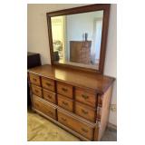 Vintage Ballman Cummings Dresser w/ Mirror