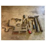 Vintage Tools- Levels, Horse Hoof Protractor, etc.