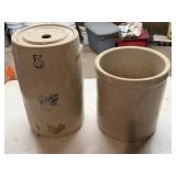 #5 Western Stone Ware Butter Churn & Crock