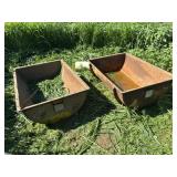 2 Metal Water Tanks