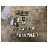 Zippo Lighters, Flasks, other Lighters