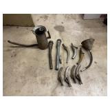 Oil Can, Oil Can Spouts, Funnel, Jerry Can Spouts