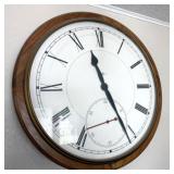 Large Round Howard Miller Wall Clock