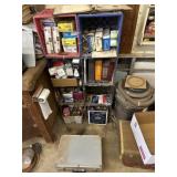 Metal Case, Handbooks, Light Bulbs, etc.