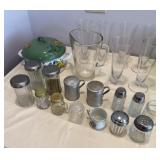 Pioneer Woman Pot, Salt/Pepper Shakers, Pitcher,