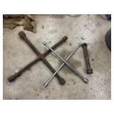 (2) 4 ways, Lug Wrench