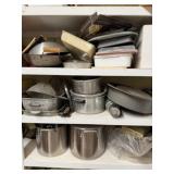 Stock Pots, Pans, & Wok