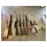 BB/Pellet Rifles, Sling Shots, misc.