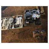 Bench, Rotozip, Mastercraft Jigsaw and Sander,