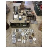 Electrical Supplies, Motor Brushes, Breakers, etc.