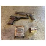 (2) BB Pistols, BBï¿½s, CO2 Cartages