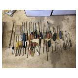 (8) Screwdrivers (2 Snap-On)