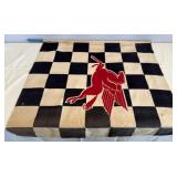 Vintage Mobil Racing Checkered Flag