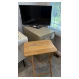 Approx. 32" Upstar TV, 2-Drawer File Cabinet, TV