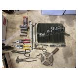 Flare Nut Wrenches, Allen Keys, Tin Snips, misc.