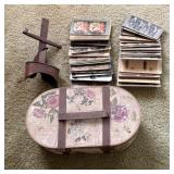 Vintage Stereograph Cards & Viewer, Trinket Box