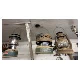 Coleman Lantern and Heater, Dietz Lantern,