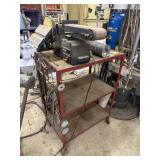 Craftsman Belt/Disc Sander, Metal Cart, misc.