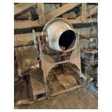 Electric Concrete Mixer on Skid