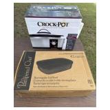2+/- Boxes, Crockpot & Pampered Chef Lid