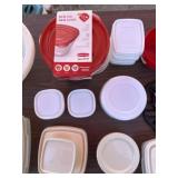 2 +/- Boxes Of Tupperware & Plastic Kitchenware