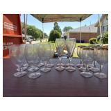 Glass Wine & Glass Champagne Glasses