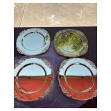 20th Century Baroque Set of Brass Platted