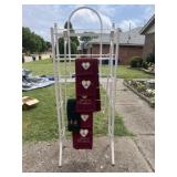 Bathroom Shelf Organizer & Over Door Towel Rack