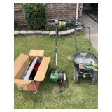2+/-  Seed Spreaders & Weed Eater Edger