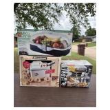 3 +/- Boxes, VacuDome, Breadman & Pasta Set