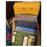 5+/- Boxes of Office Supplies & Shipping Supplies