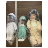 3+/- Precious Moments Dolls & Nalo & Okolo Doll