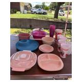 Plasticware & Vintage Coke Cups