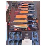 2 +/- Boxes of Pie Pans, Muffin Pans & New Knife