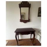 Entryway Desk & Mirror
