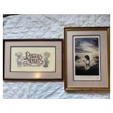 8 +/- Picture Frames & Art