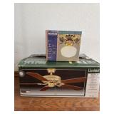 2 +/- Boxes of Ceiling Fan w/ Lightset
