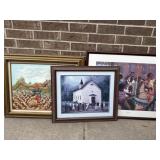 5 +/- Vintage African American Artwork
