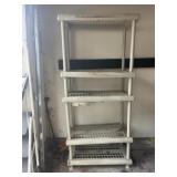 Plastic Storage Shelves