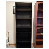 2 +/- Black Bookshelves